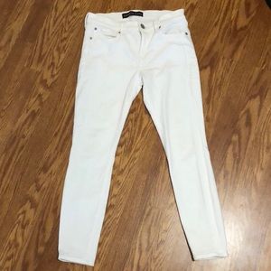 Express White Skinny Jeans